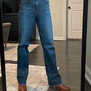 AG Adriano Goldschmied Women's Alexxis Straight Leg Jeans